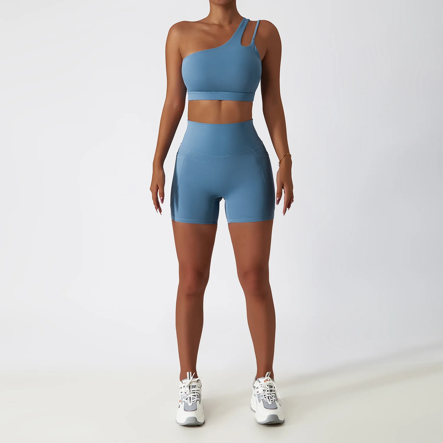 Quick dry Tight  shorts Pocket Yoga suit 6 colors